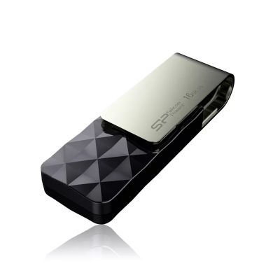 Revendeur officiel Disque dur Externe SILICON POWER memory USB Blaze B30 16Go USB 3.0 Black