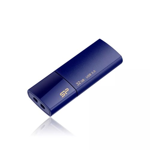 Revendeur officiel Disque dur Externe SILICON POWER memory USB Blaze B05 32Go USB 3.2 Blue