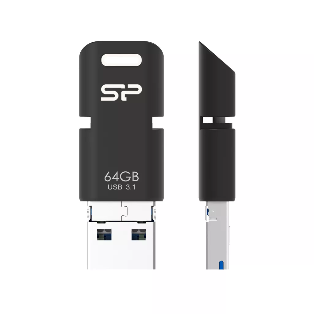 Achat SILICON POWER memory USB OTG Mobile C50 64Go USB 3 sur hello RSE