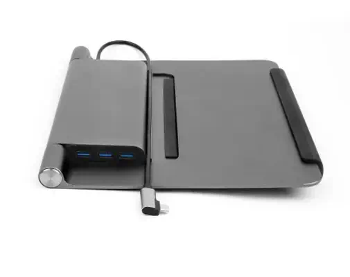 Acer HP.DSCAB.012 Support de livres Supports de Laptop Argent 39,6 cm (15.6") - Station d'accueil pour portable - visuel 6