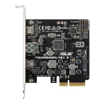 Achat ASUS THUNDERBOLTEX 3 PCI Express 3.0 x4 compatible with PCI Express au meilleur prix
