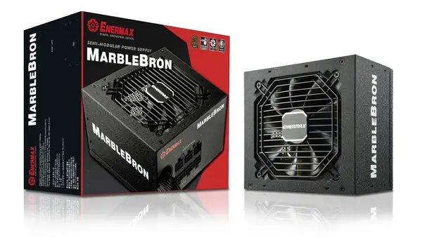 Enermax MarbleBron unité d'alimentation d'énergie 550 W 24-pin ATX ATX Noir - Boitier d'alimentation - visuel 4