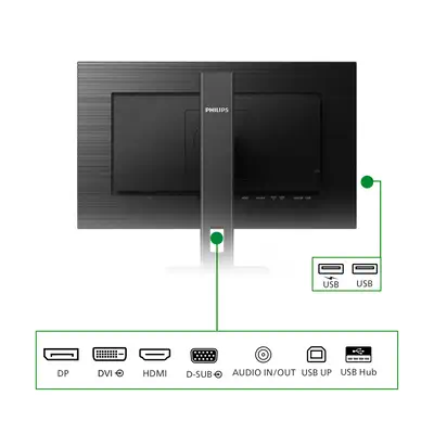 Philips 242B1G/00 écran plat de PC 60,5 cm (23.8") 1920 x 1080 pixels Full HD LED Noir - Ecran Ordinateur - visuel 9