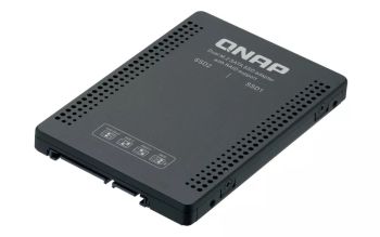 Achat QNAP 2.5p SATA to dual M.2 2280 SATA drive adapter hardware RAID 0/1 au meilleur prix
