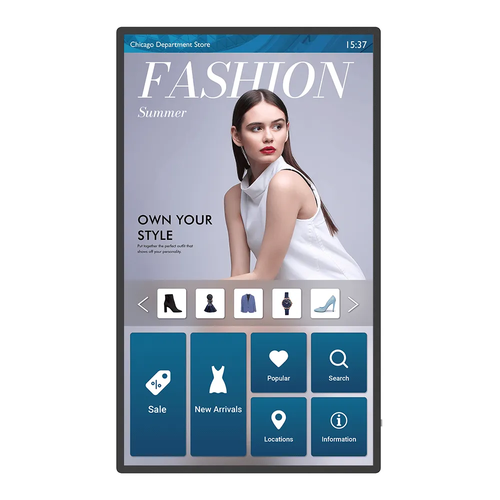 BenQ IL4301 Écran plat interactif 109,2 cm (43") ADS 400 cd/m² 4K Ultra HD Noir Écran tactile Intégr - Affichage dynamique - visuel 1