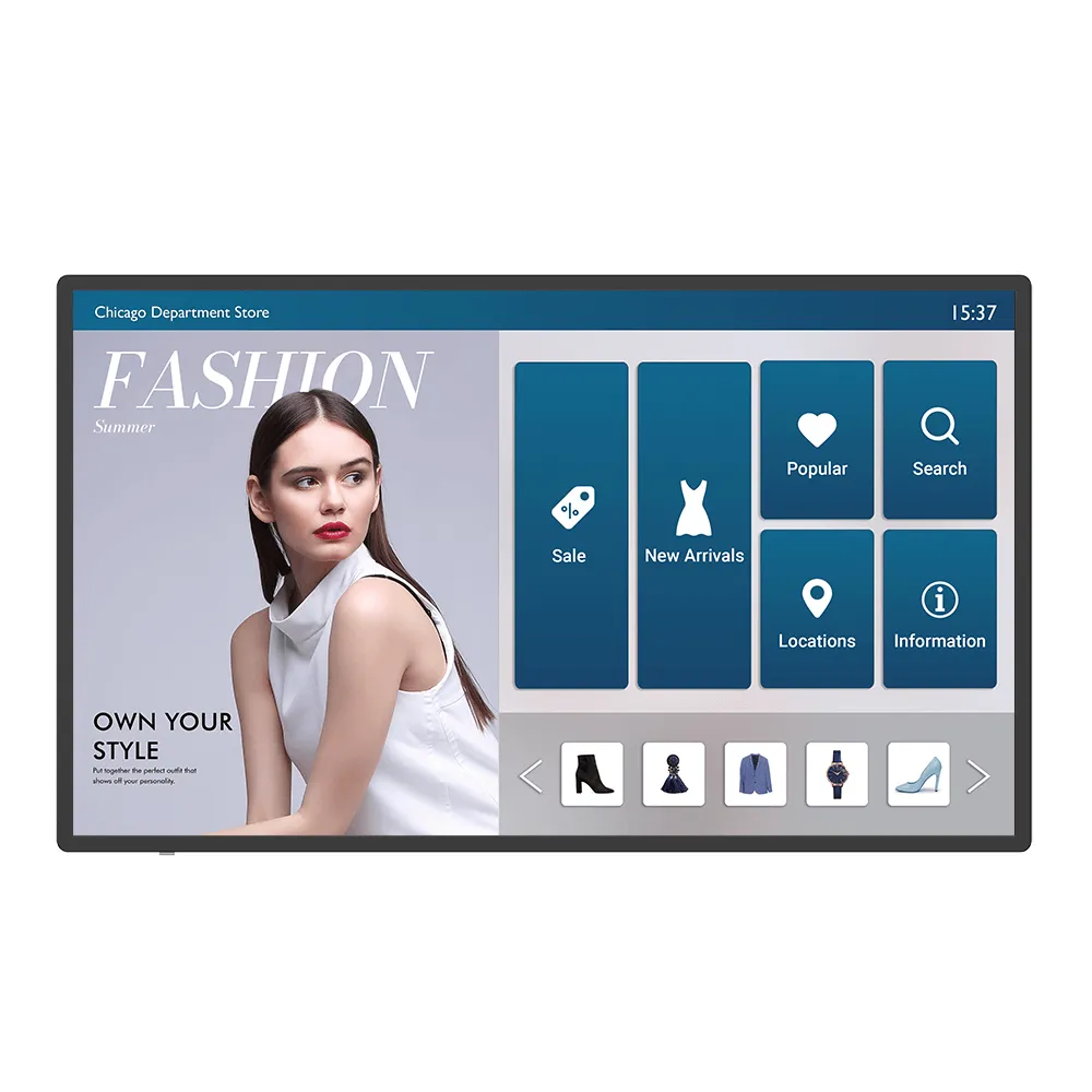 BenQ IL4301 Écran plat interactif 109,2 cm (43") ADS 400 cd/m² 4K Ultra HD Noir Écran tactile Intégr - Affichage dynamique - visuel 2