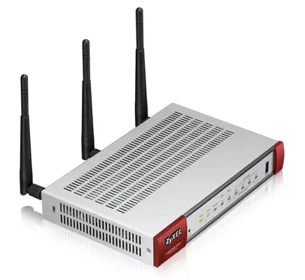Zyxel USG20W-VPN-EU0101F routeur sans fil Gigabit Ethernet Bi-bande (2,4 GHz / 5 GHz) Gris, Rouge - Firewall - visuel 2