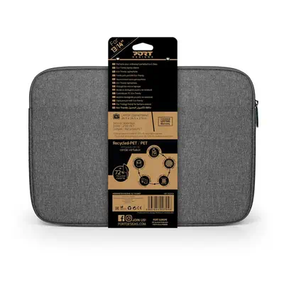 PORT Designs Yosemite Eco Sleeve 35,6 cm (14") Housse Gris - Port Designs - Sacoche & Housse - visuel 6