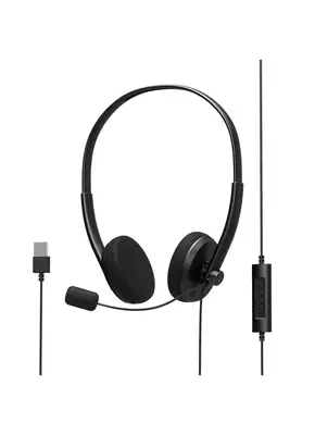 Port Designs 901604 écouteur/casque Avec fil Arceau Bureau/Centre d'appels USB Type-A Noir - Accessoire - visuel 4