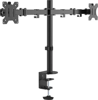 Vision VFM-DPD2B support d'écran plat pour bureau 68,6 cm (27") Noir - Support Fixe & Mobile - visuel 1