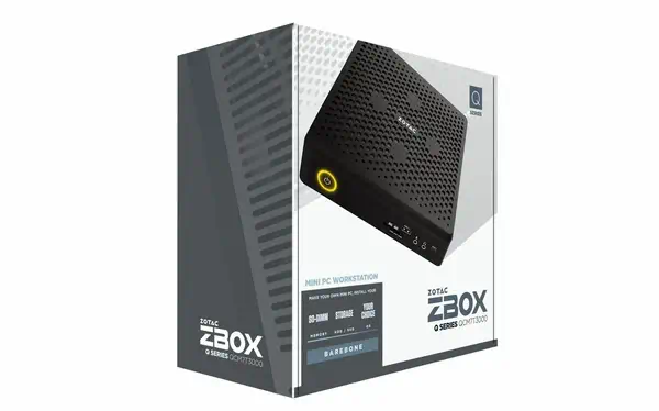 ZOTAC ZBOX QCM7T3000 Barebone Intel Core i7-10750H - Zotac - visuel 7