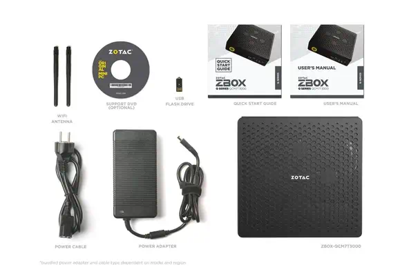ZOTAC ZBOX QCM7T3000 Barebone Intel Core i7-10750H - Zotac - visuel 6