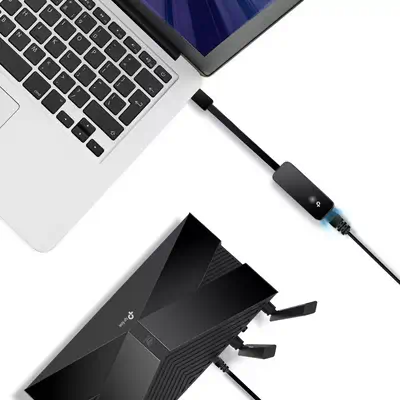 TP-Link UE306 station d'accueil Noir - Borne Wifi - visuel 6