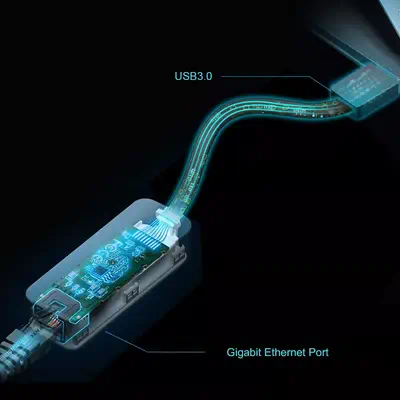 TP-Link UE306 station d'accueil Noir - Borne Wifi - visuel 7