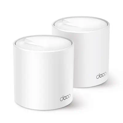 TP-Link Deco X60 Bi-bande (2,4 GHz / 5 GHz) Wi-Fi 6 (802.11ax) Blanc 2 Interne - Routeur - visuel 1