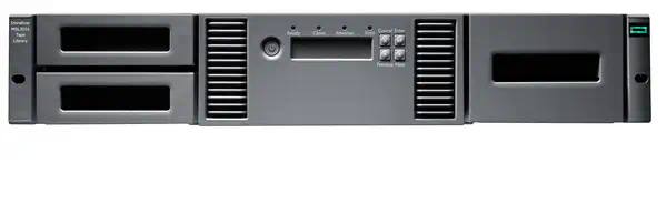 HPE StoreEver MSL2024 0-drive Tape Library - Lecteur de bande - visuel 1
