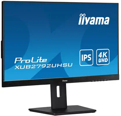 iiyama ProLite XUB2792UHSU-B5 écran plat de PC 68,6 cm (27") 3840 x 2160 pixels 4K Ultra HD LED Noir - Ecran Ordinateur - visuel 3