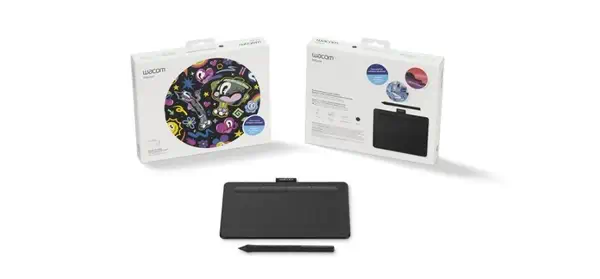Wacom Intuos tablette graphique Noir 2540 lpi CTL-4100K-S  - Tablette graphique - visuel 7