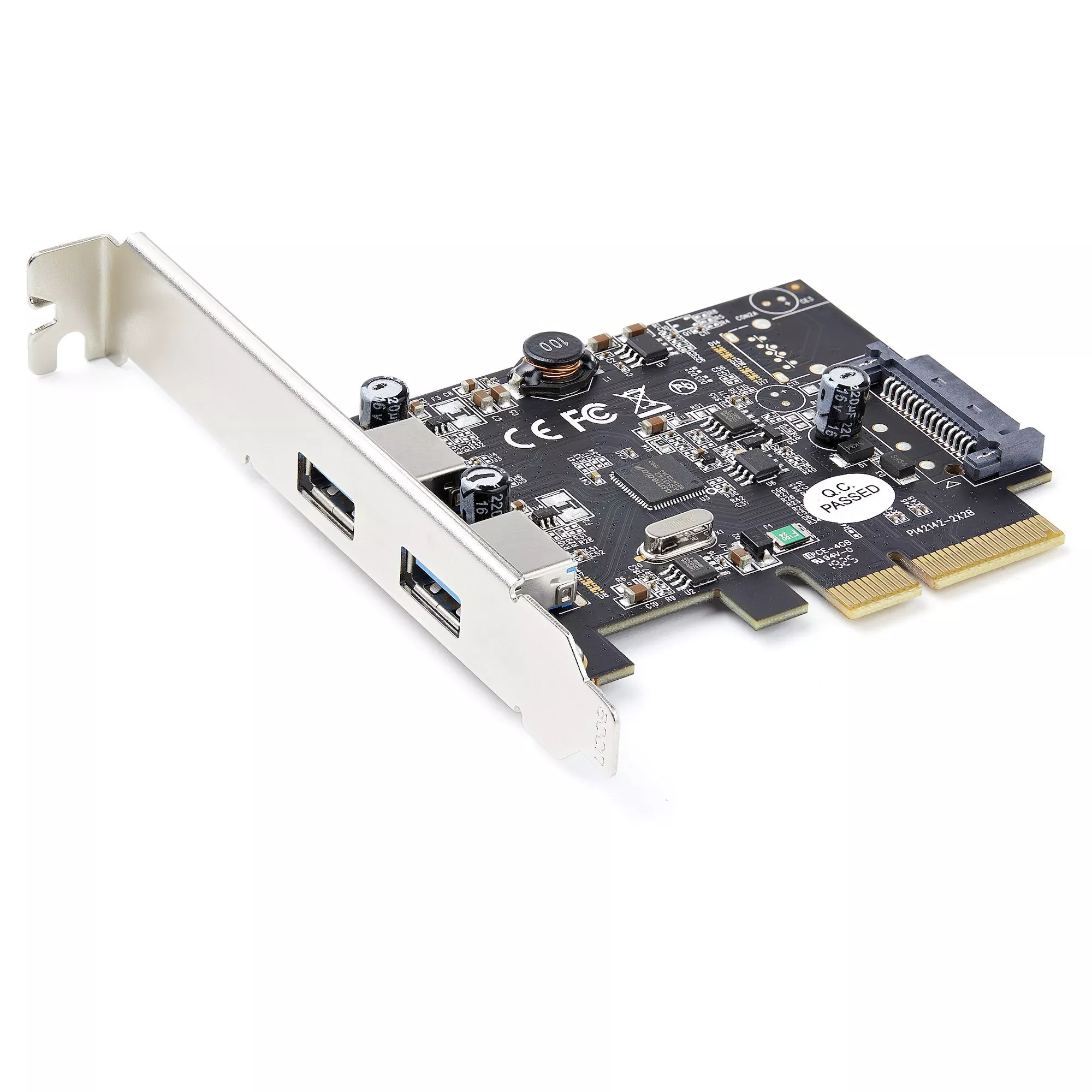 Vente Switchs et Hubs StarTech.com Carte PCIe 2 Ports USB - 10Gbps/port - Carte sur hello RSE