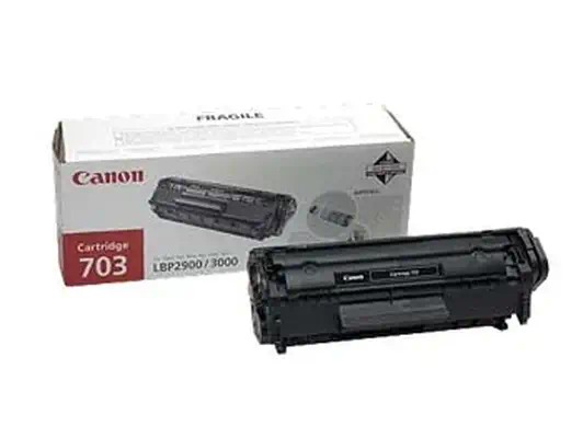 Canon Toner CRG703 Black Cartouche de toner 3 pièce(s) Original Noir - visuel 1