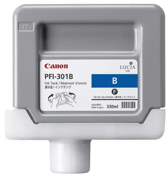 Vente Autres consommables Canon PFI-301GY Pigment Blue Ink Cartridge sur hello RSE