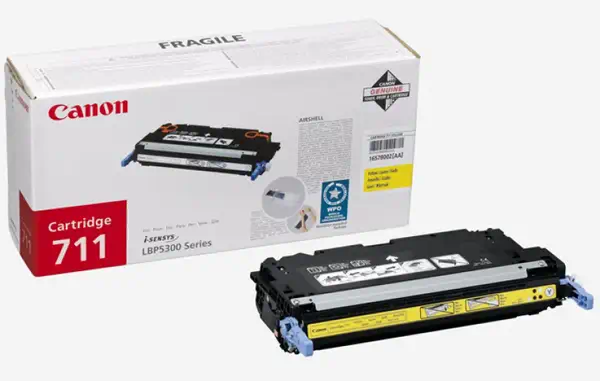 Canon 1657B002 Cartouche de toner 1 pièce(s) Original Jaune - Toner - visuel 1