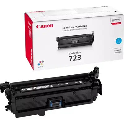 Vente Toner CANON 723 cartouche de toner cyan capacité standard 8.500 sur hello RSE