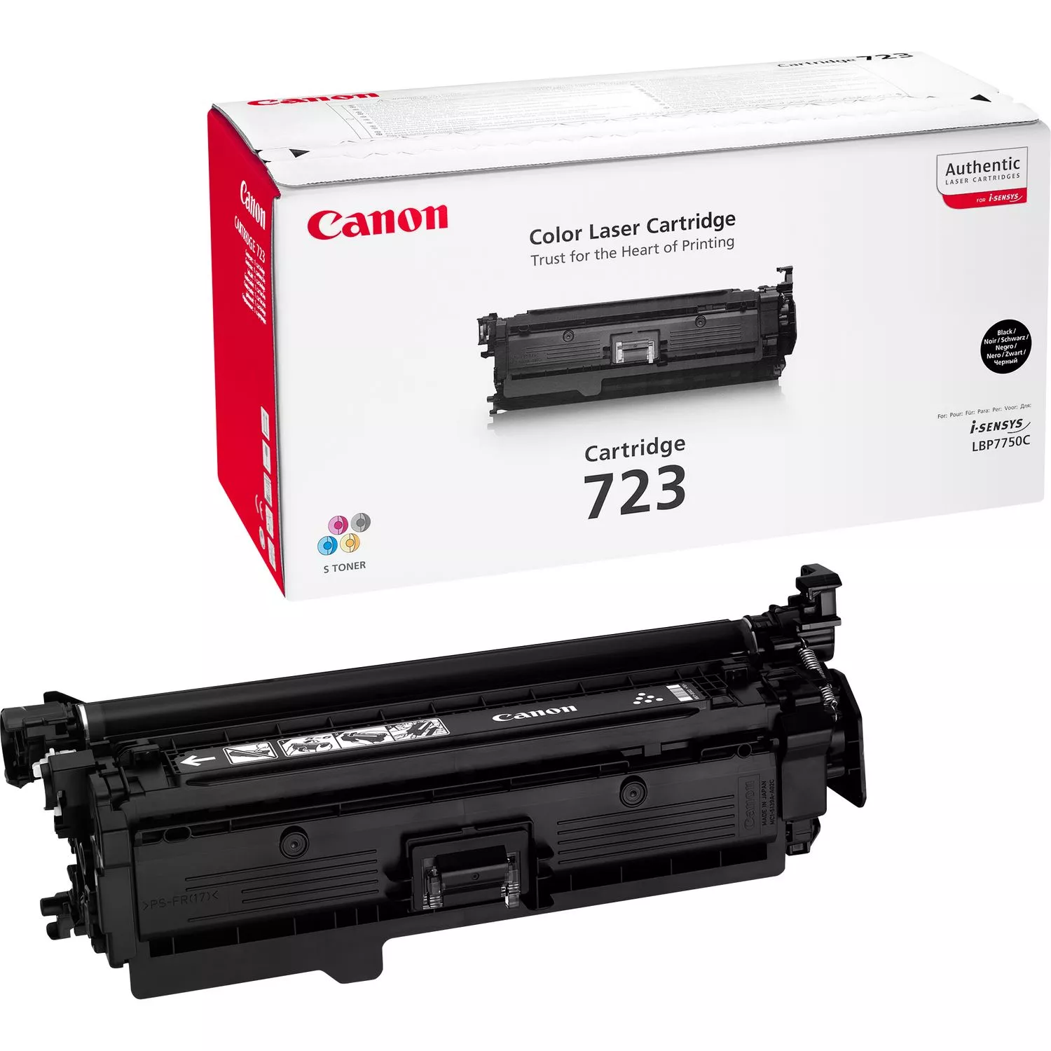 Achat CANON 723 cartouche de toner noir capacité standard 5.000 et autres produits de la marque Canon
