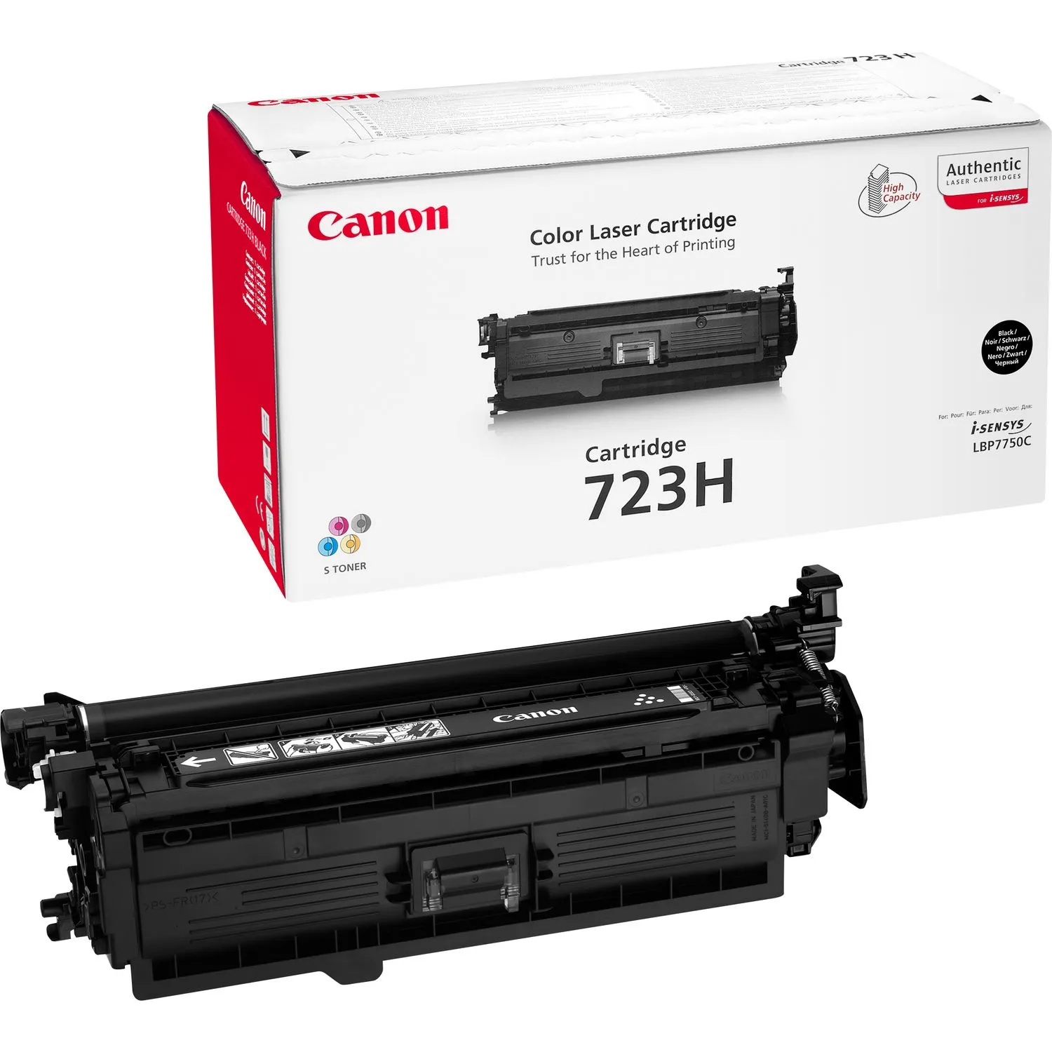 Revendeur officiel Toner CANON 723H cartouche de toner noir haute capacité 10.000