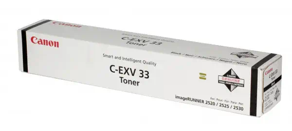Canon C-EXV 33 Cartouche de toner 1 pièce(s) Original Noir - Toner - visuel 1