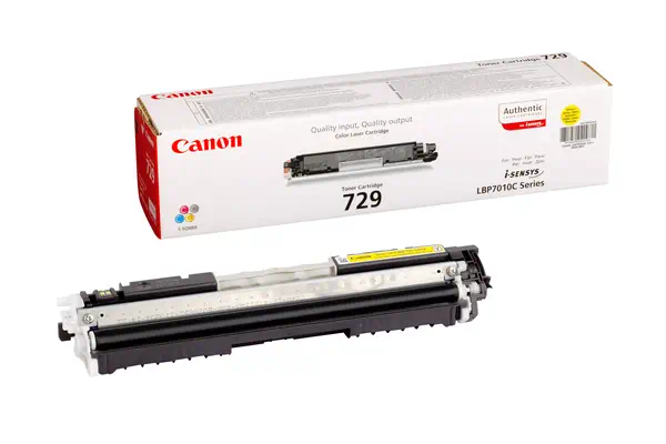 Canon 729 Y Cartouche de toner 1 pièce(s) Original Jaune - Toner - visuel 1