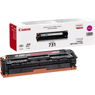 Canon 731 Cartouche de toner 1 pièce(s) Original Magenta - Toner - visuel 1