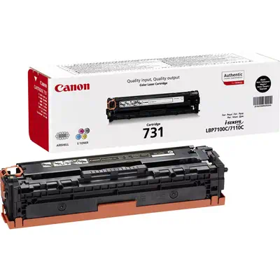 Canon 731 Cartouche de toner 1 pièce(s) Original Noir - Toner - visuel 1
