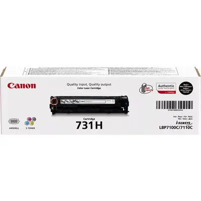 Vente CANON 731H-BK cartouche de toner noir haute capacité Canon au meilleur prix - visuel 2