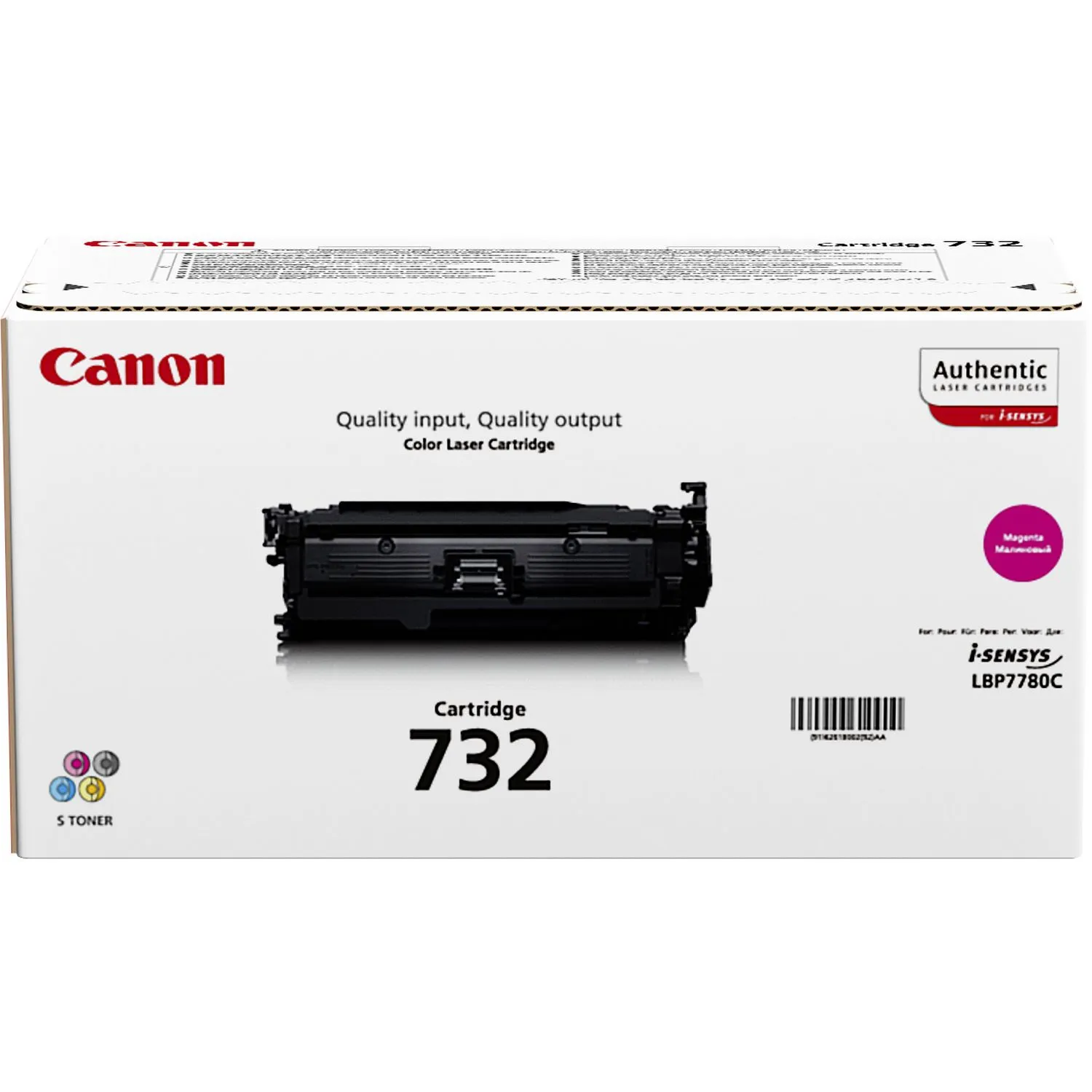 Achat CANON 732-M cartouche de toner magenta capacité standard au meilleur prix