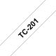 Achat BROTHER P-TOUCH TC-201 noir sur blanc 12mm sur hello RSE - visuel 3