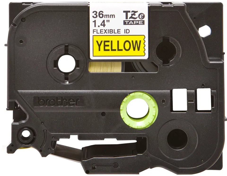 Achat BROTHER TZEFX661 36mm Black on Yellow Flexible ID sur hello RSE - visuel 3