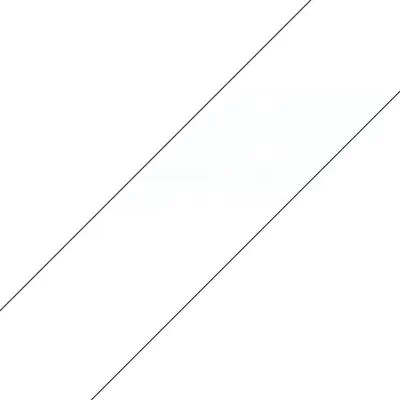 Brother TZE-145 ruban d'étiquette Blanc sur transparent - Autres consommables - visuel 1