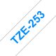 Achat BROTHER P-TOUCH TZE-253 bleu sur blanc 24mm sur hello RSE - visuel 3