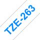 Vente BROTHER P-TOUCH TZE-263 bleu sur blanc 36mm Brother au meilleur prix - visuel 6
