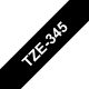 Achat BROTHER P-TOUCH TZE-345 blanc sur noir 18mm sur hello RSE - visuel 3