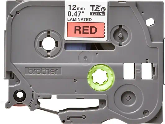 Brother TZE-431 ruban d'étiquette Noir sur rouge - Autres consommables - visuel 2