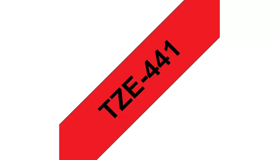 Vente BROTHER P-TOUCH TZE-441 noir sur rouge 18mm Brother au meilleur prix - visuel 2
