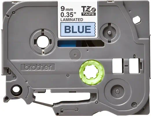 Achat BROTHER P-TOUCH TZE-521 noir sur bleu 9mm sur hello RSE - visuel 3