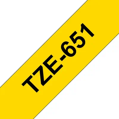 Brother TZE-651 ruban d'étiquette - Autres consommables - visuel 1