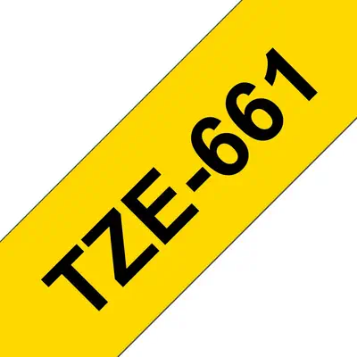 Brother TZE-661 ruban d'étiquette TZ - Autres consommables - visuel 1