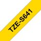 Achat BROTHER P-TOUCH TZE-S641 noir sur jaune 18mm extra sur hello RSE - visuel 5
