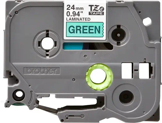 Brother TZE-751 ruban d'étiquette Noir sur vert - Autres consommables - visuel 2