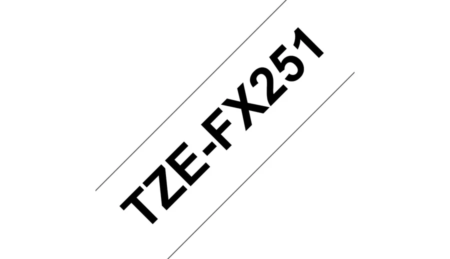 Vente BROTHER TZe FX251 - ruban flexible - 1 Brother au meilleur prix - visuel 2
