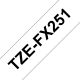 Achat BROTHER TZe FX251 - ruban flexible - 1 sur hello RSE - visuel 3